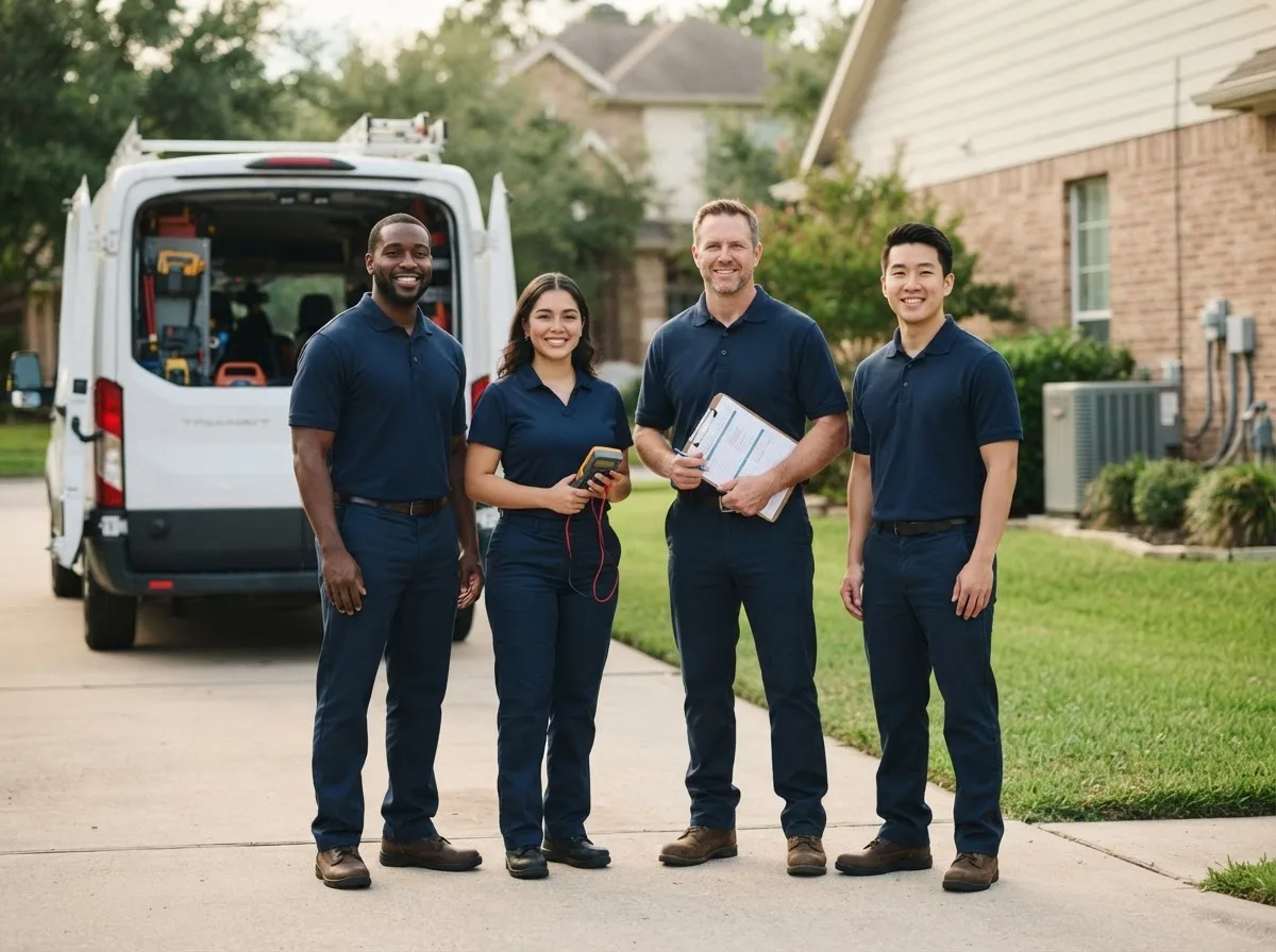 Certified HVAC technician near Trinidad, TX
